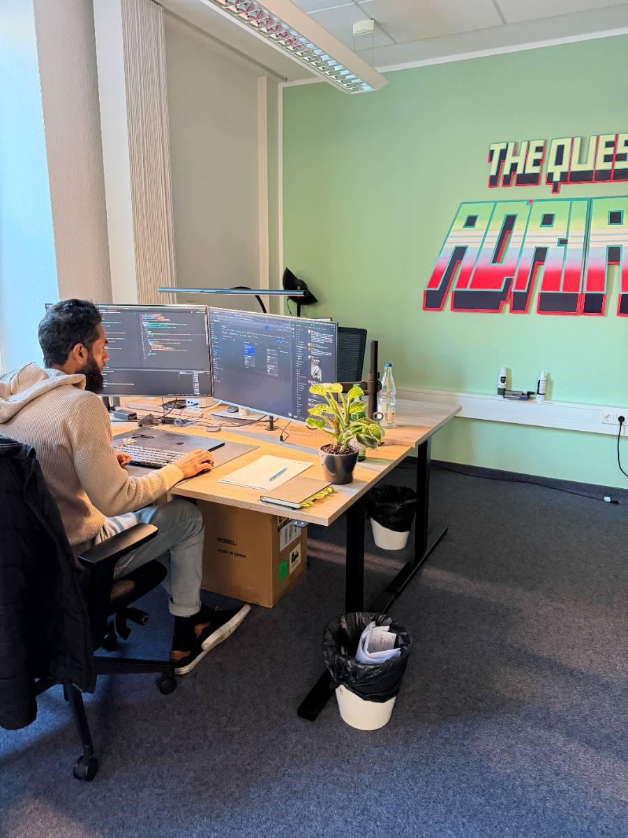 Entwickler im VOLTA-Büro